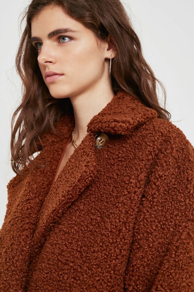 Gestuz Eri Caramel Teddy Coat #2