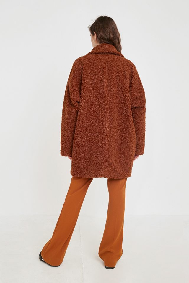 Gestuz Eri Caramel Teddy Coat #5