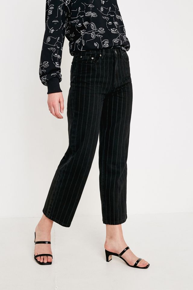 Gestuz Emma High-Rise Pinstripe Jeans #3