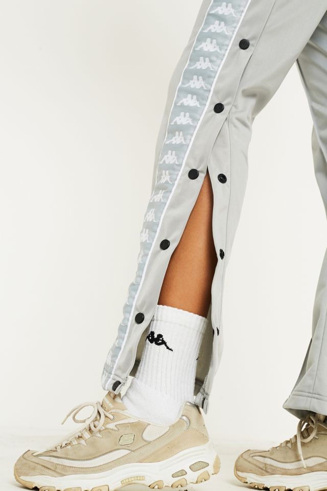Kappa Astoria Grey Wide-Leg Track Pants #2