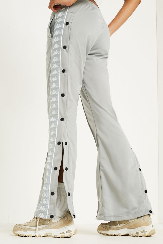 Kappa Astoria Grey Wide-Leg Track Pants #3