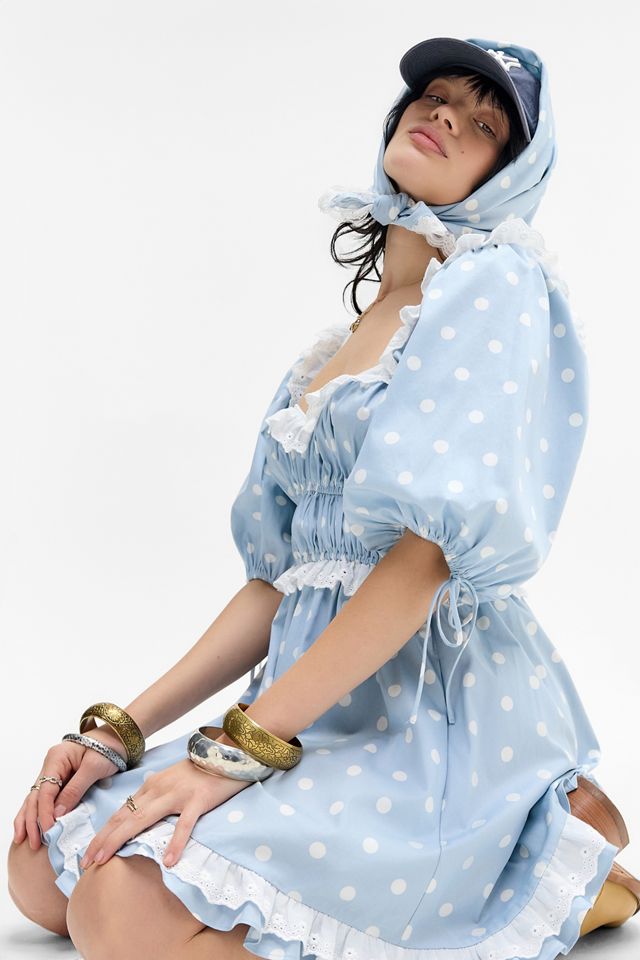 For Love & Lemons UO Exclusive Jackson Mini Dress | Urban Outfitters UK