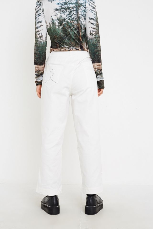 House Of Sunny Pantaloni Cargo Bianchi #2