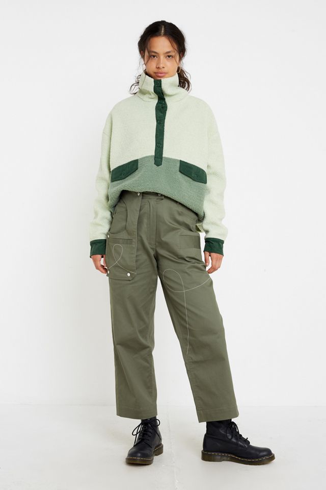 House Of Sunny - Pantalon cargo kaki  #1