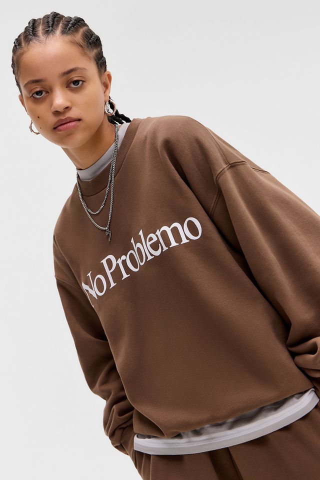 No Problemo Schokoladen-Logo-Sweatshirt #3