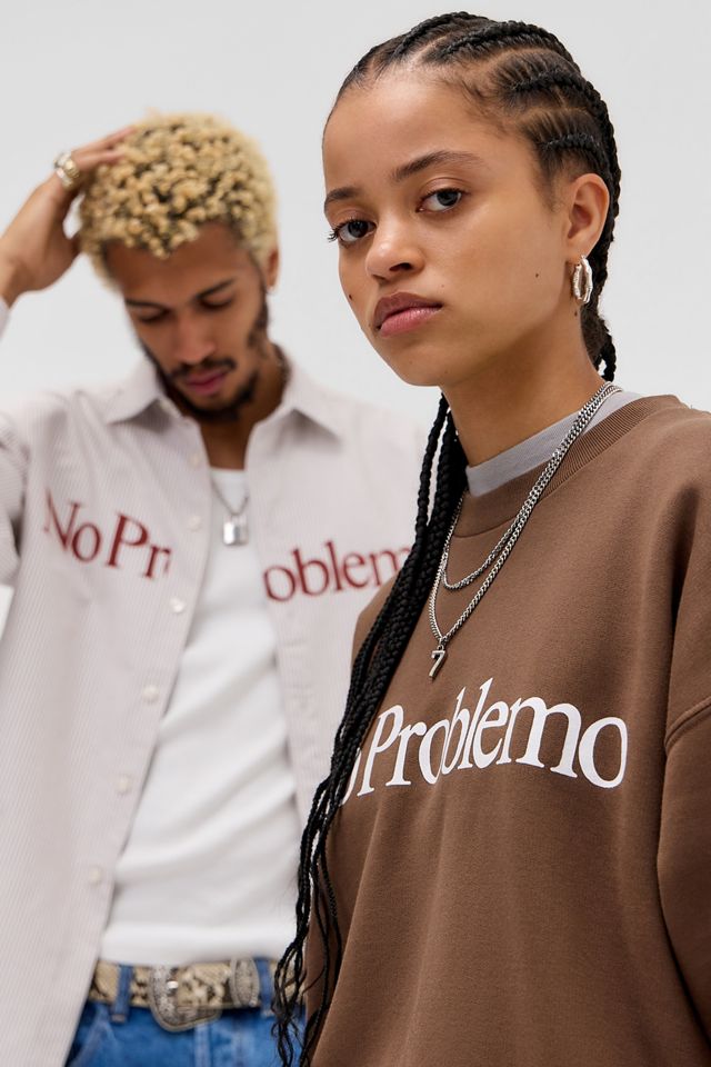 No Problemo Schokoladen-Logo-Sweatshirt #4