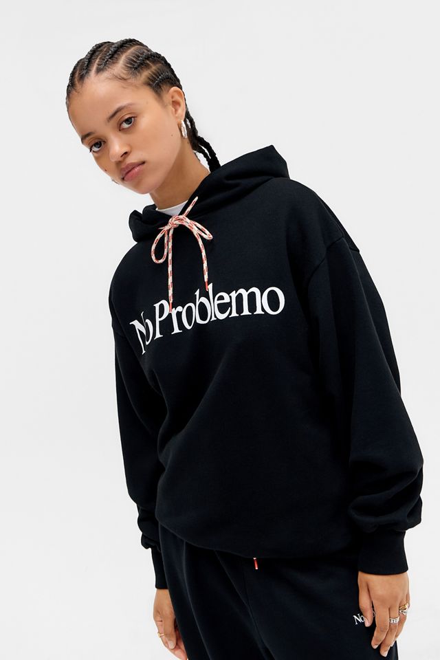 No Problemo Black Logo Hoodie #1