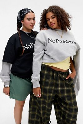 No Problemo Grey Logo Sweatshirt