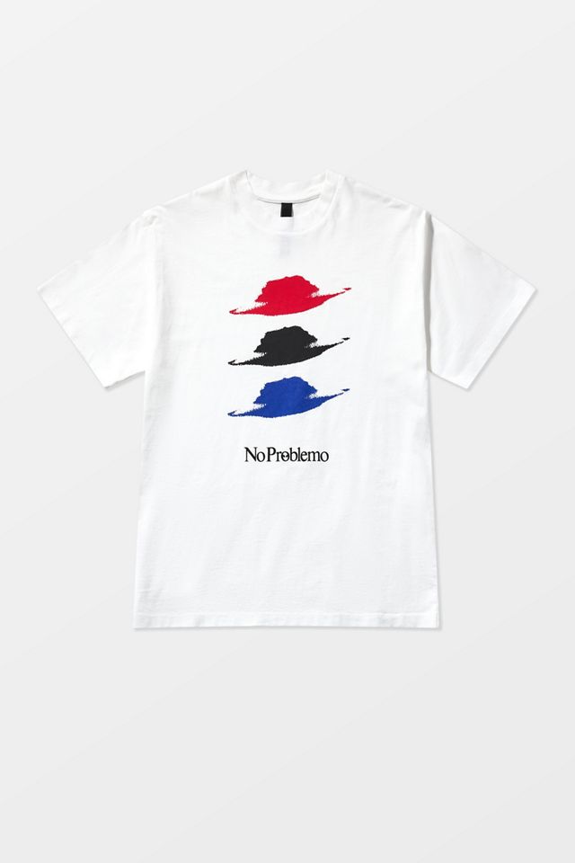 No Problemo White Wiley UFO T-Shirt #5
