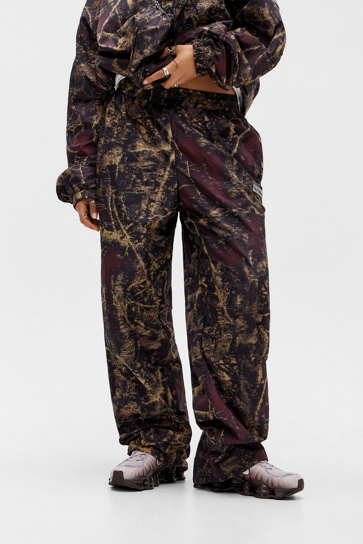 No Problemo Forest Glitch Camo Joggers
