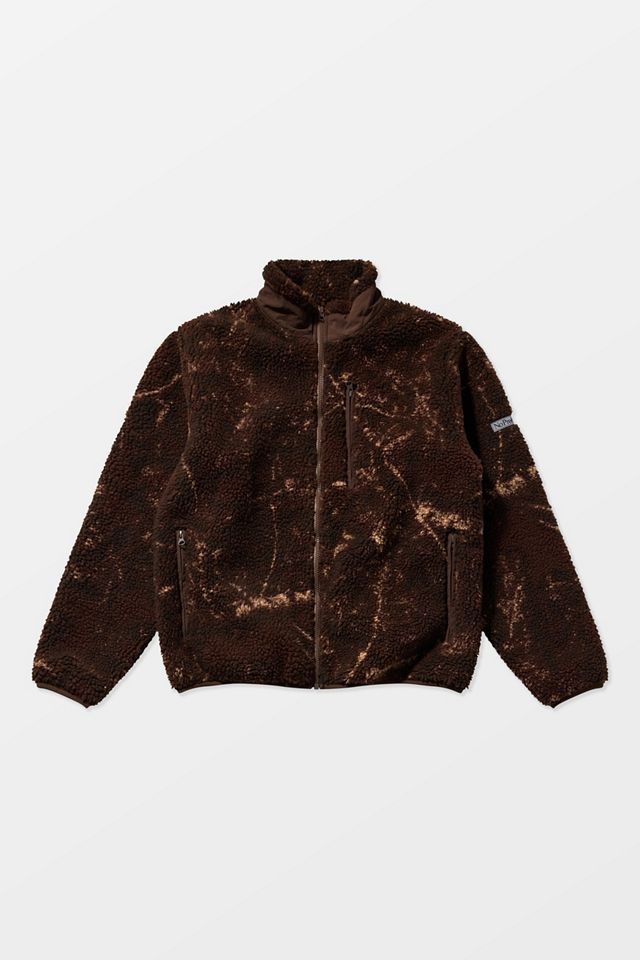 No Problemo Forest Camo Heavy Fleece Jacket #4