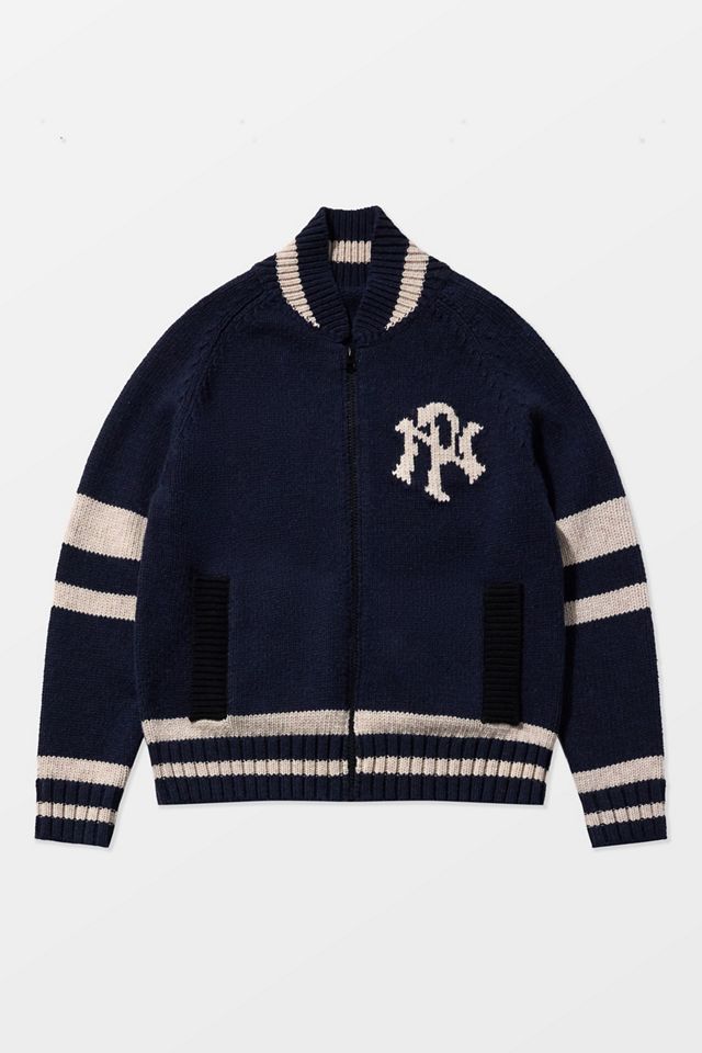 No Problemo Strickjacke im College-Stil #4