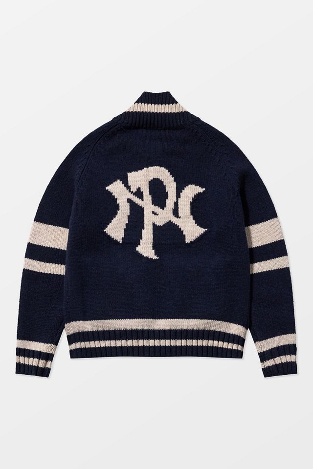 No Problemo Strickjacke im College-Stil #5
