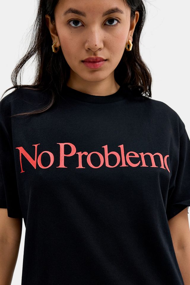 No Problemo Black & Red Short Sleeve T-Shirt #1