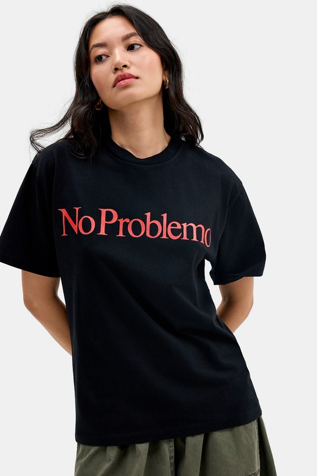 No Problemo Black & Red Short Sleeve T-Shirt #2
