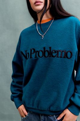No Problemo Reverse Fleece Sweatshirt