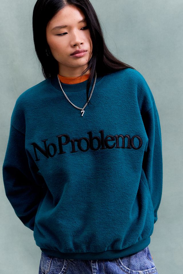 No Problemo Reverse-Fleece-Sweatshirt #2