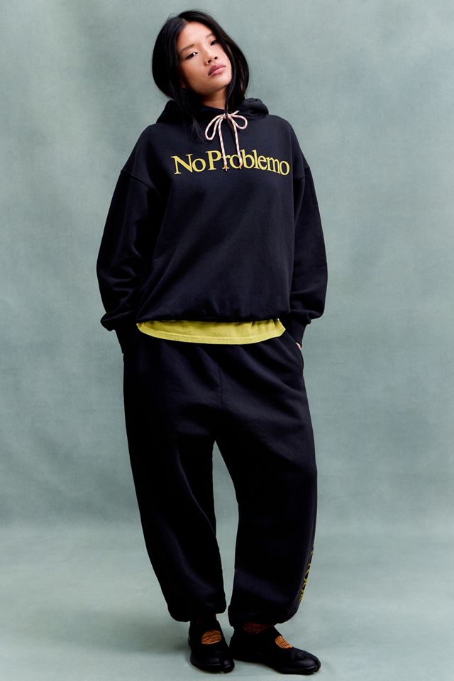No Problemo Gelber Logo-Kapuzenpullover #1