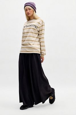 No Problemo Sand Stripe Long Sleeve Tee
