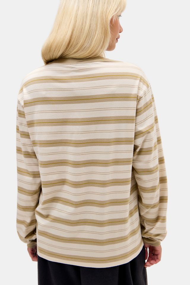 No Problemo Sand Stripe Long Sleeve Tee #3
