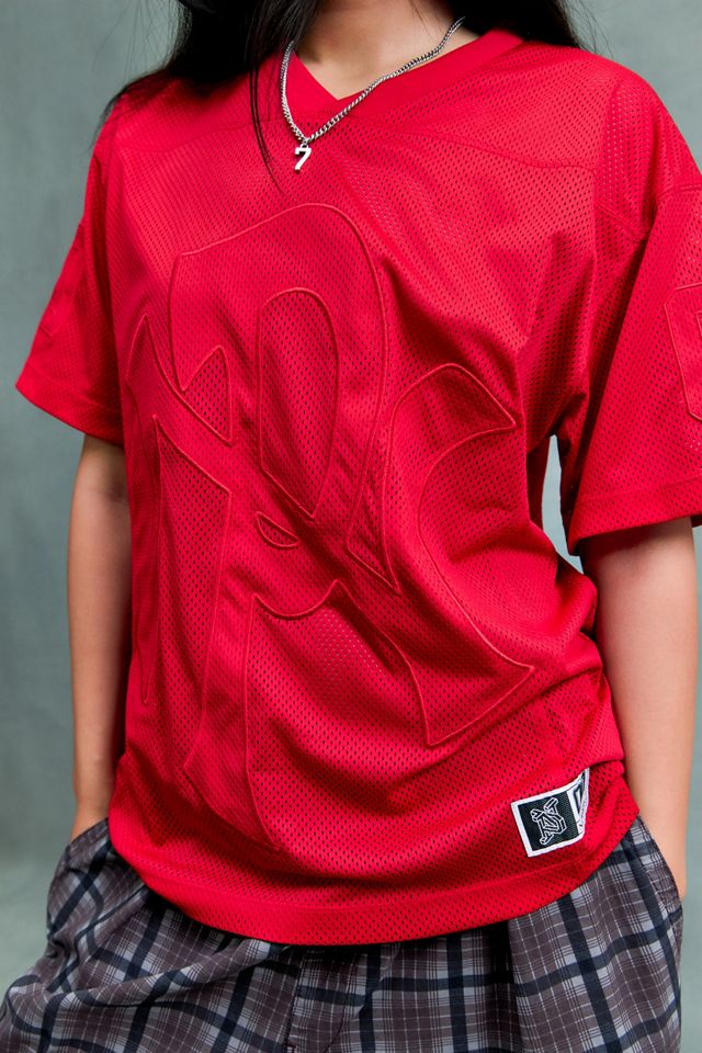 No Problemo Red Sports Short Sleeve Airtex T-Shirt #2