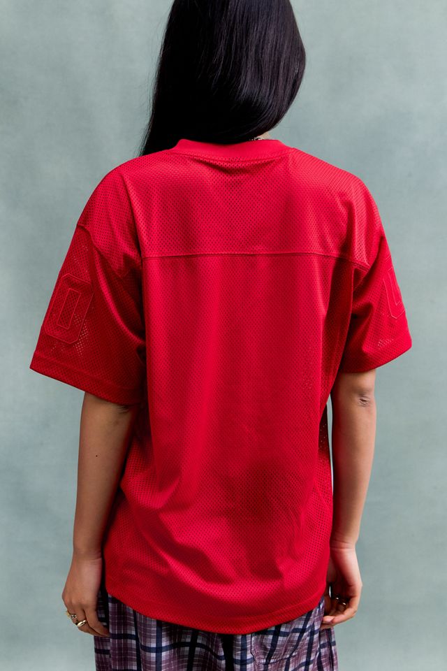No Problemo Red Sports Short Sleeve Airtex T-Shirt #3