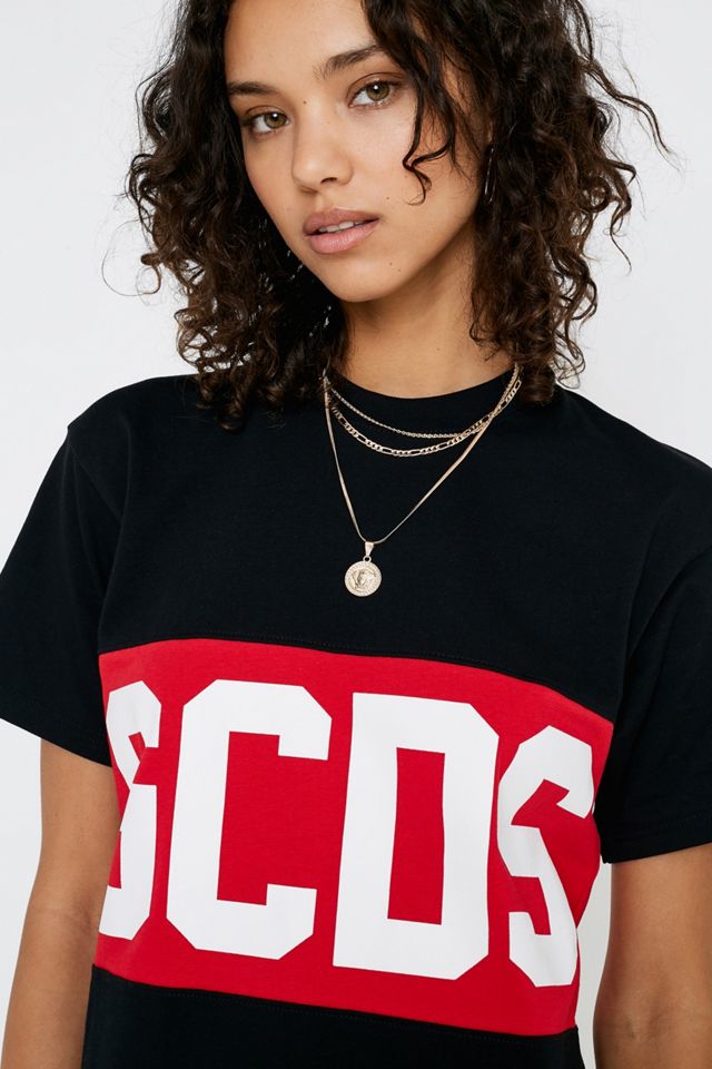 GCDS – T-Shirt mit großem Logodesign #2