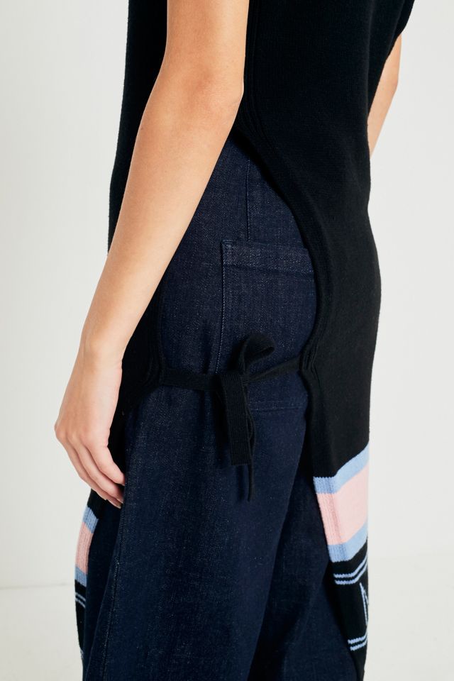 MIMICAWE Ruffled One-Shoulder Cape Jumper #3