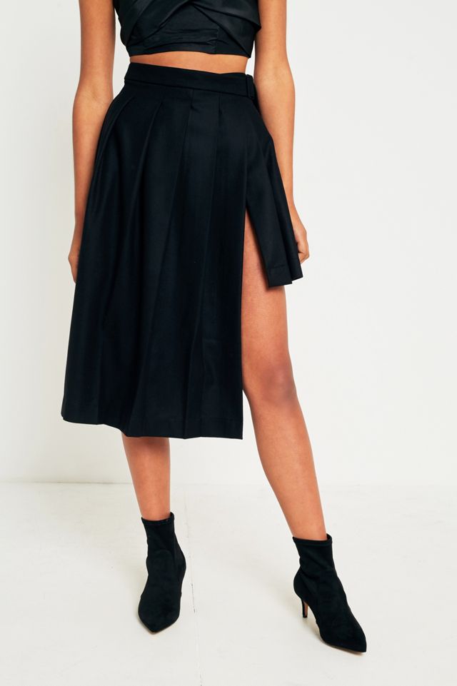 MARIOS Asymmetric Double Kilt #1