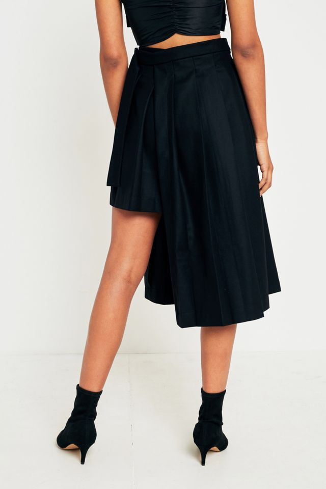 MARIOS Asymmetric Double Kilt #3