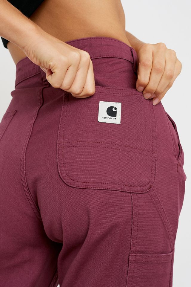 Carhartt WIP Pierce Dark Rose Trousers #3