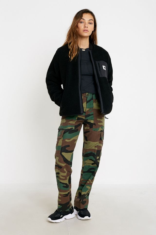 Carhartt WIP - Veste en peluche Janet noire #2