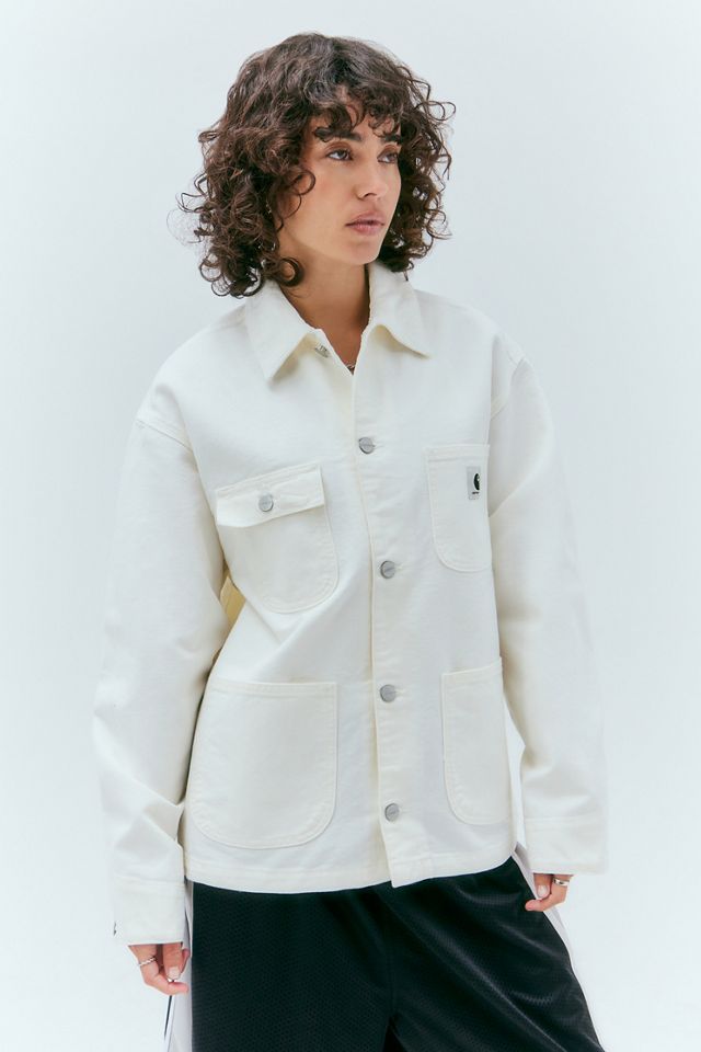 Carhartt WIP – Mantel „Michigan“ in Weiß #1