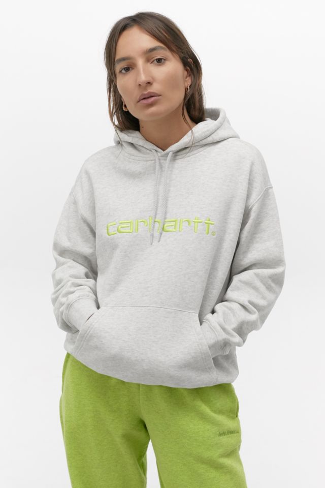 Neon carhartt online hoodie