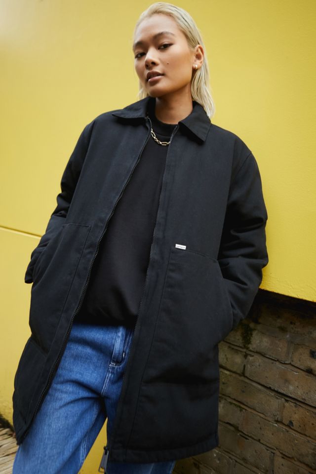 Carhartt WIP Black Organic Cotton Brooke Coat