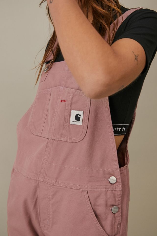 Carhartt WIP Pink Denim Dungarees #3