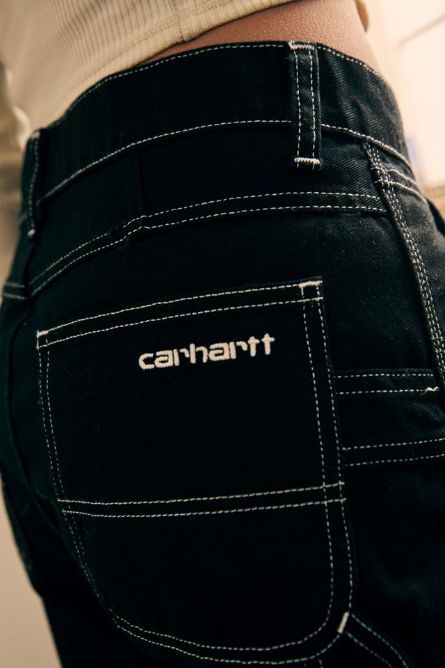 Carhartt WIP – Hose „Miggy“ in Schwarz mit verstärkten Knien #1