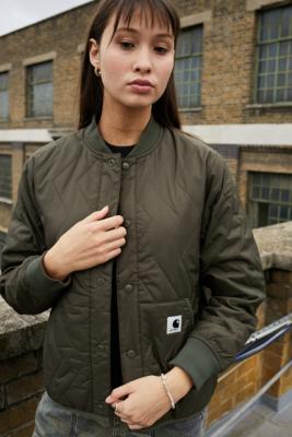 Carhartt bomber 2024 jacket womens olive