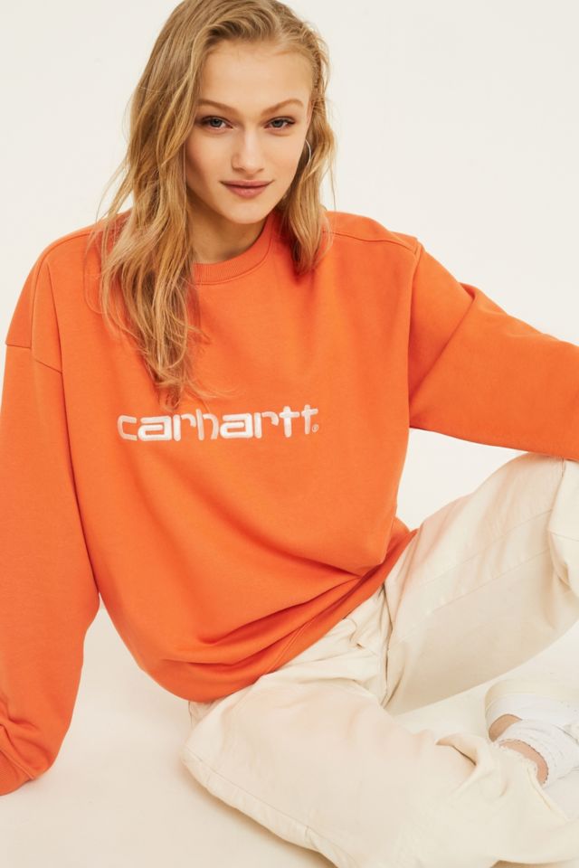 Sweat discount orange carhartt