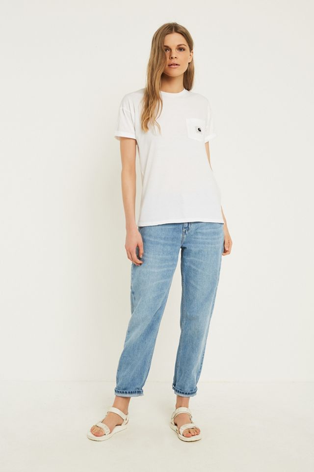 Carhartt WIP White Pocket T-Shirt #2