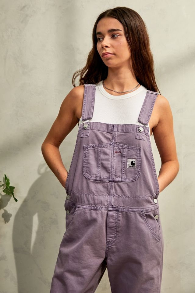 Carhartt WIP Purple Bib Overalls