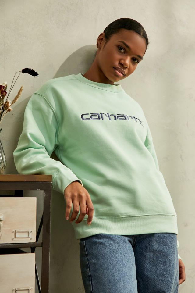 Carhartt hot sale embroidered hoodie