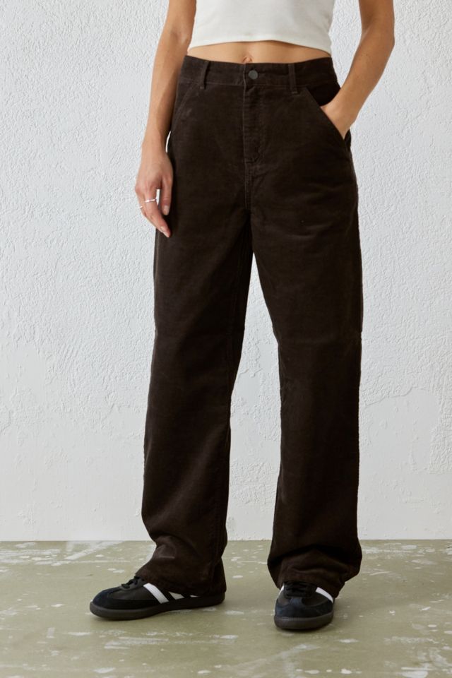 Carhartt WIP Brown Corduroy Trousers | Urban Outfitters UK
