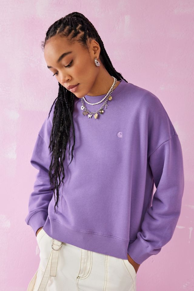 Carhartt lavender sweatshirt sale