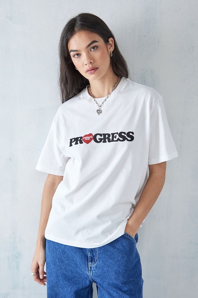 Carhartt WIP White Progress T-Shirt