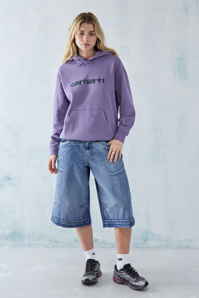 Carhartt WIP - Sweat à capuche violet #1