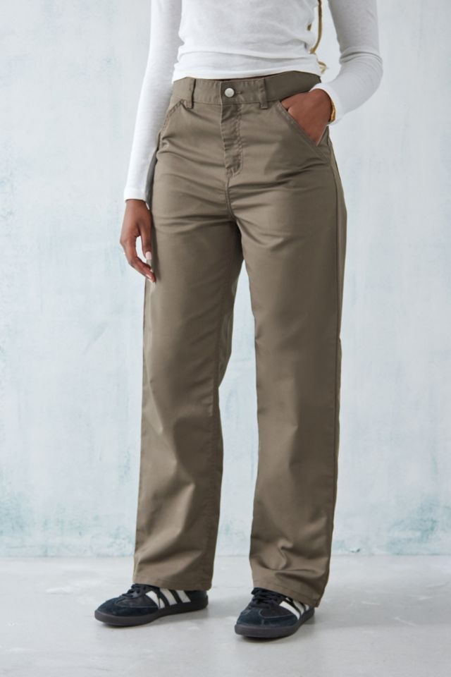 Carhartt WIP Simple Taupe Pants | Urban Outfitters UK