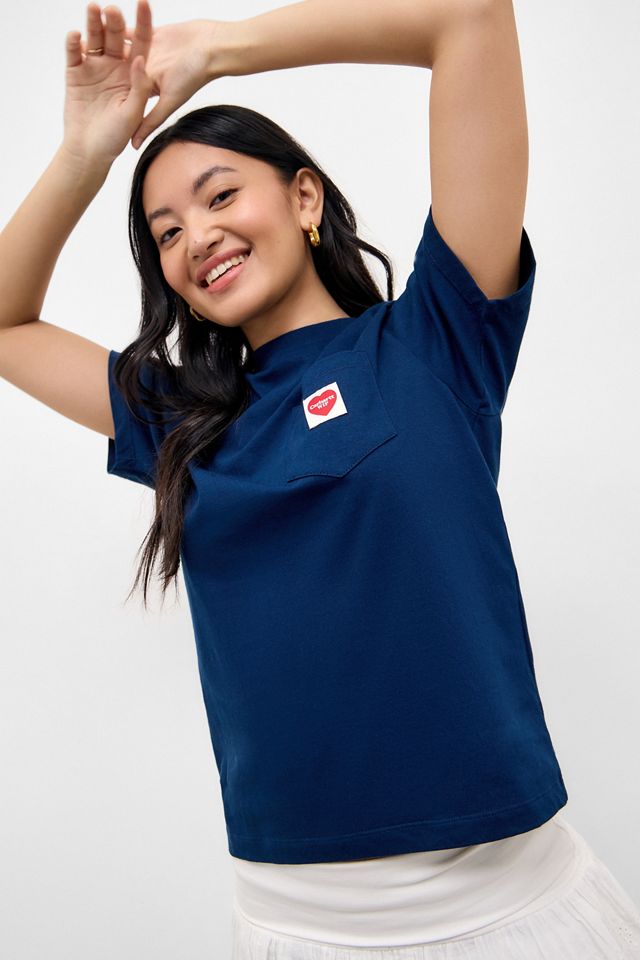 Camiseta Carhartt WIP de Manga Corta con Bolsillo y Corazón #1