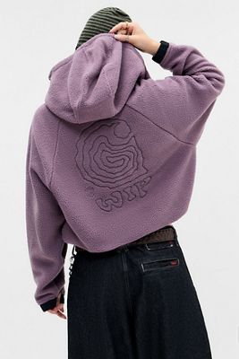Carhartt WIP Purple Helix Fleece Jacket