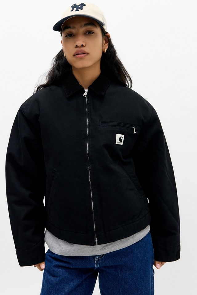 Carhartt WIP Schwarze Detroit Jacke #1